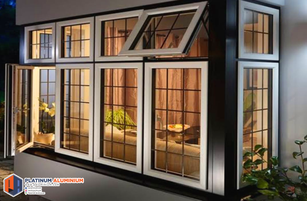 Desain Rumah dengan Kusen Pintu dan Jendela Aluminium